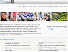 Tablet Screenshot of perfops.com